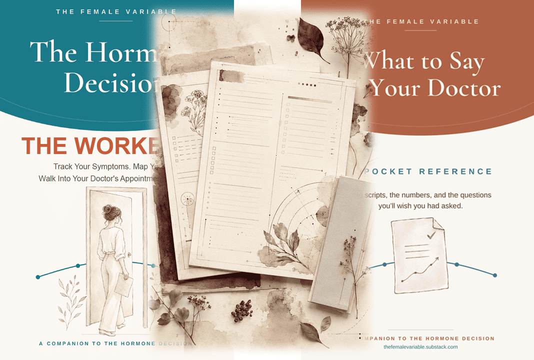 Companion workbook and reference materials for The Hormone Decision.